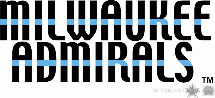 Milwaukee Admirals 2006 07-Pres Wordmark Logo iron on heat transfer